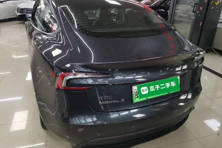 Used Tesla Model 3 2023 Rear-Wheel-Drive Version Rear Left 45 Deg