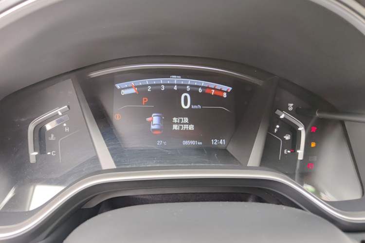 Used Honda CR-V 2019 Brilliant Edition Plus 240TURBO CVT Two-Wheel Drive Fashion Version China VI Emission Standard Instrument Cluster