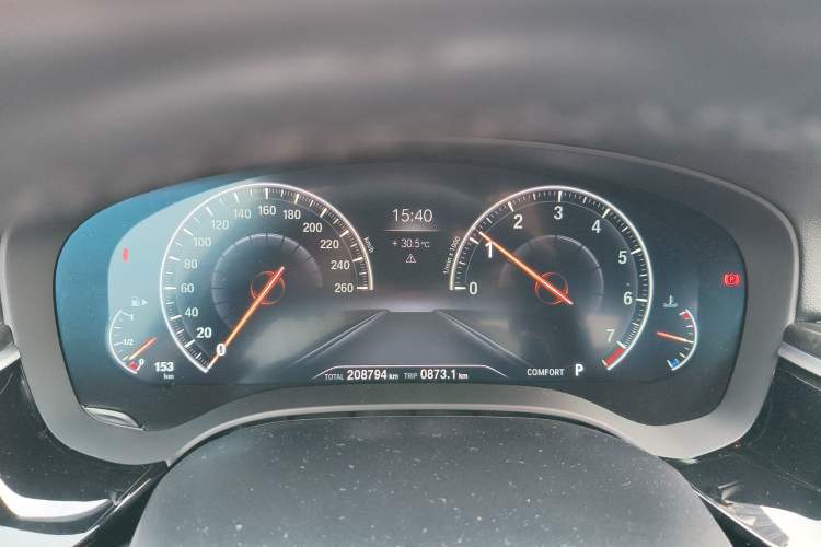 Used BMW 5 Series 2019 530Li Luxury Edition M Sport Package Instrument Cluster