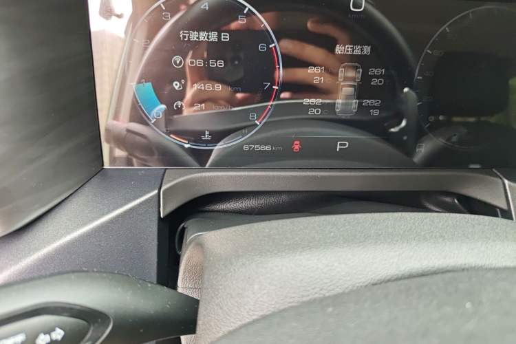 Used Tank 300 2021 City Edition 2.0T—Truly Stylish Odometer Close Up