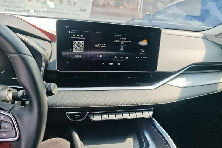 Used Geely Auto Preface 2021 2.0TD Luxury+ Version Audio And AC Panel