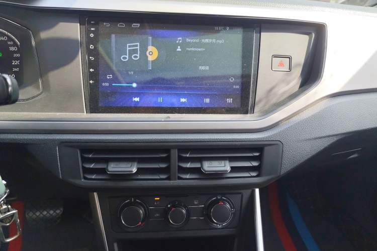 Used Volkswagen Polo 2019 Plus 1.5L Automatic Panoramic Enjoyment Edition Audio And AC Panel