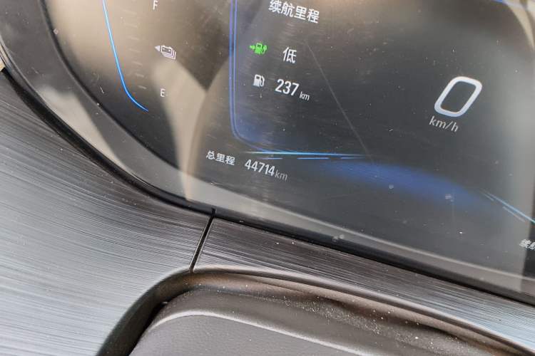 Used Buick Velite 6 2022 Plug-in Hybrid Connected Fashion Model Odometer Close Up