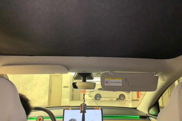 Used Tesla Model Y 2021 Standard Range Rear-Wheel Drive Version Headliner