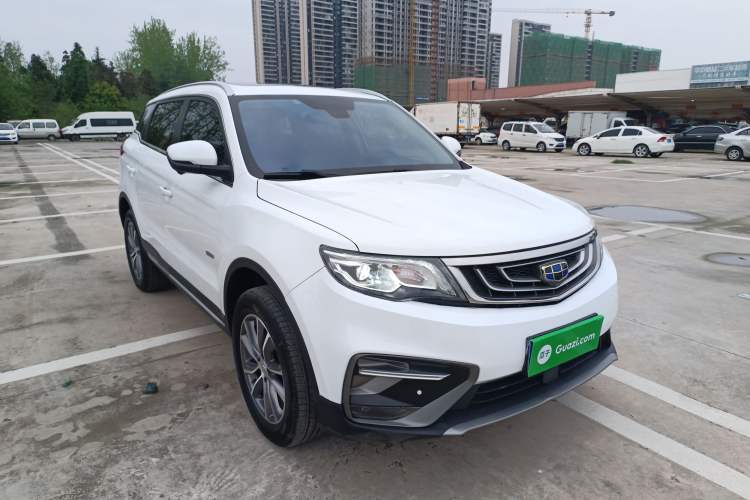 Used Geely Auto Emgrand X7 Sport 2018 1.8TD Automatic Two-Wheel Drive Smart 4G Connected Version Front Right 45 Deg