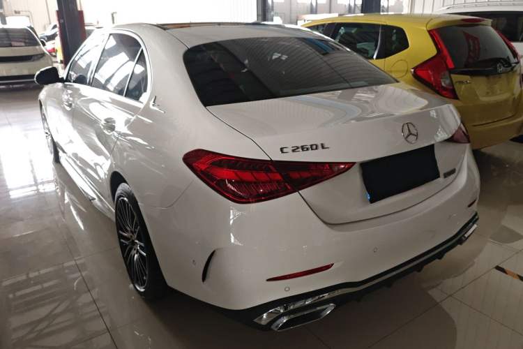 Used Mercedes-Benz C-Class 2023 Restyled C 260 L Sport Edition Rear Left 45 Deg