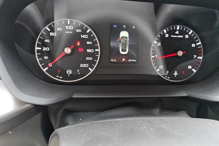 Used MG 5 2021 180 DVVT CVT Youthful Style Edition Odometer Close Up