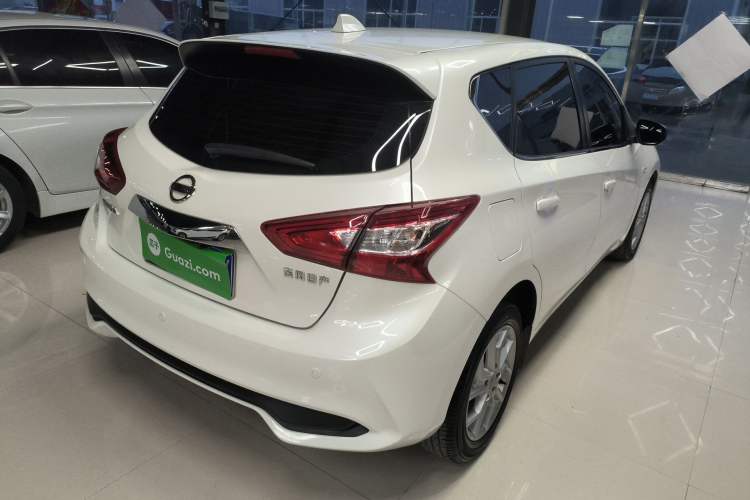 Used Nissan Tiida 2021 1.6L CVT Cool Edition Rear Right 45 Deg