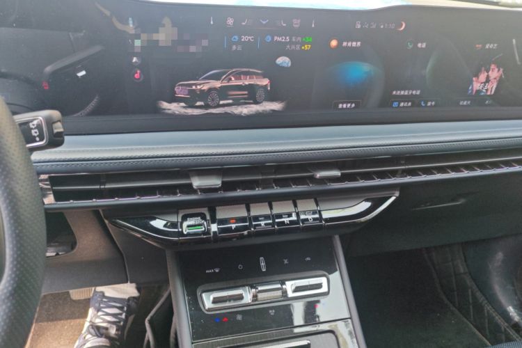 Used Lincoln Corsair 2024 1.5T Two-Wheel Drive Luxury Hybrid Version Audio And AC Panel