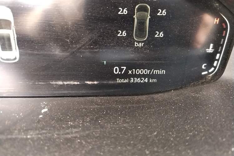 Used CHANGAN CS55PLUS 2022 2nd Generation 1.5T DCT Prestige Version Odometer Close Up