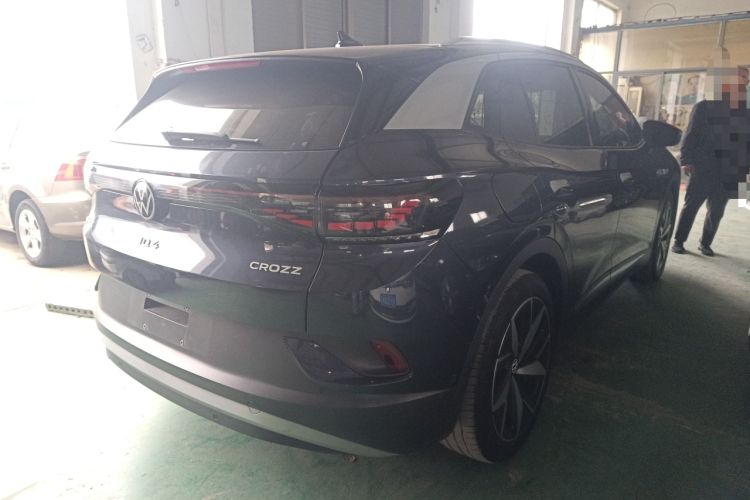 Used Volkswagen ID.4 CROZZ 2021 Long-Range Lite PRO Two-Wheel Drive Version Rear Right 45 Deg