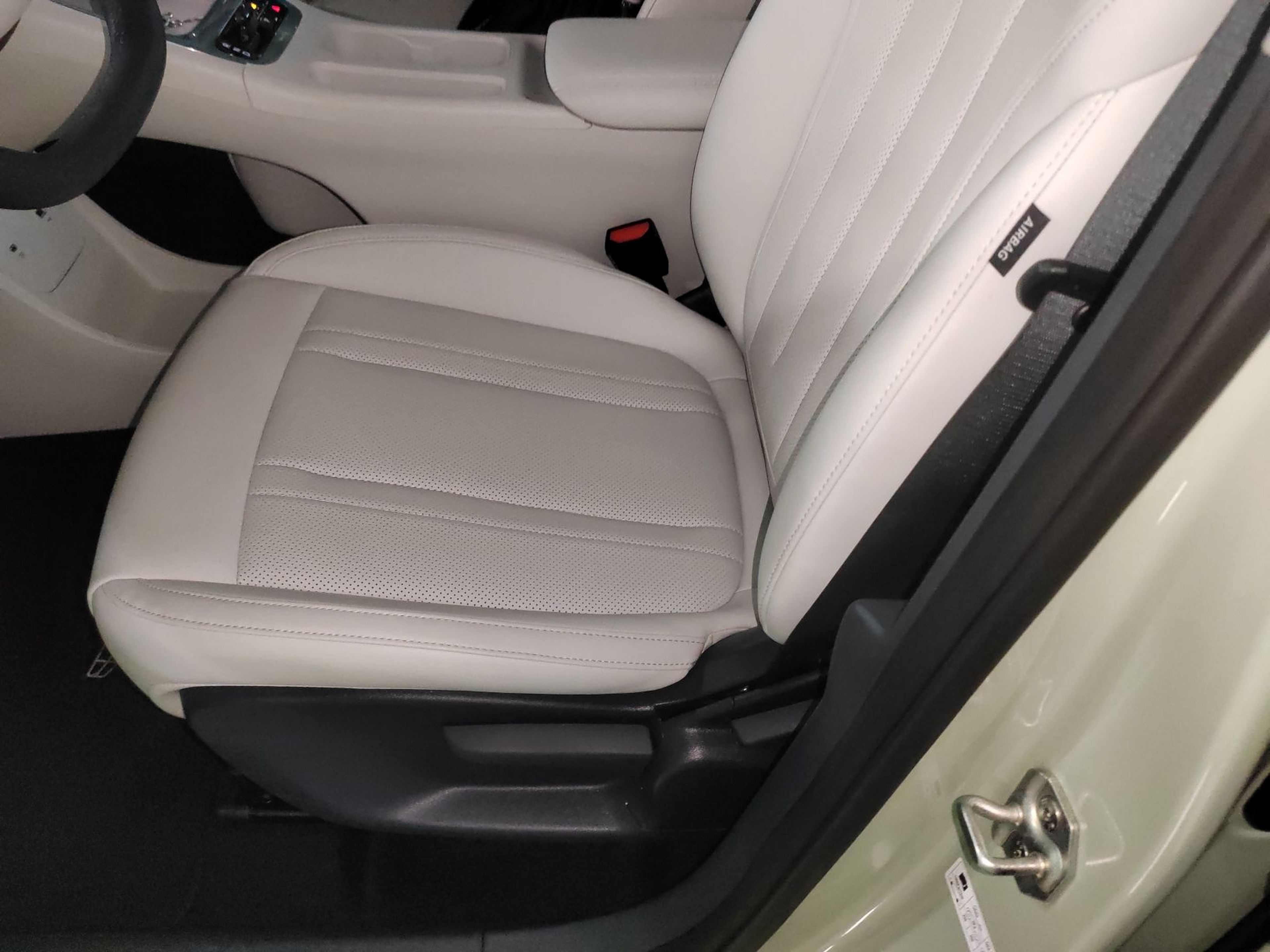 Avant de la voiture