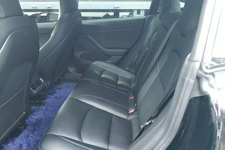 Used Tesla Model 3 2021 Standard Range Rear-Wheel Drive Upgraded Version 3D6 Left Rear Seat