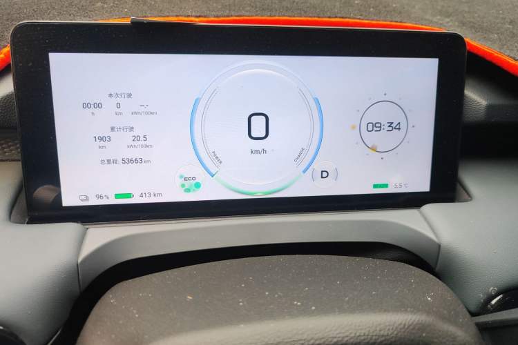 Used AION Y 2024 Younger Instrument Cluster