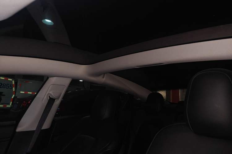 Used Tesla Model 3 2020 Long-Range Rear-Wheel-Drive Version Headliner