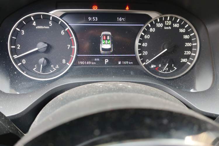 Used Nissan X-Trail 2021 VC-Turbo 300 CVT 4WD Luxury Edition Odometer Close Up