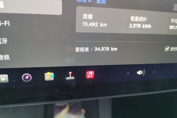 Used Tesla Model Y 2024 Rear-Wheel-Drive Version Odometer Close Up