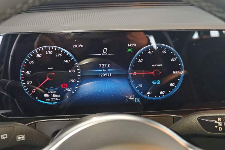 Used Mercedes-Benz EQC 2022-Year Restyled EQC 350 4MATIC Instrument Cluster