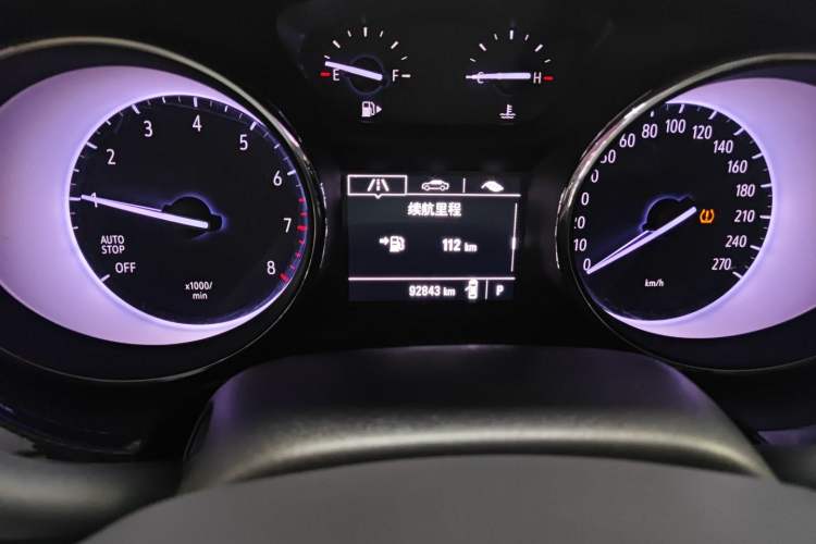 Used Buick Verano 2017 Sedan 15S Automatic Entry Model Odometer Close Up