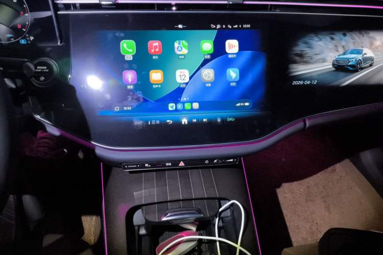 Used Mercedes-Benz E-Class 2025 E 300 L Luxury Model Audio And AC Panel