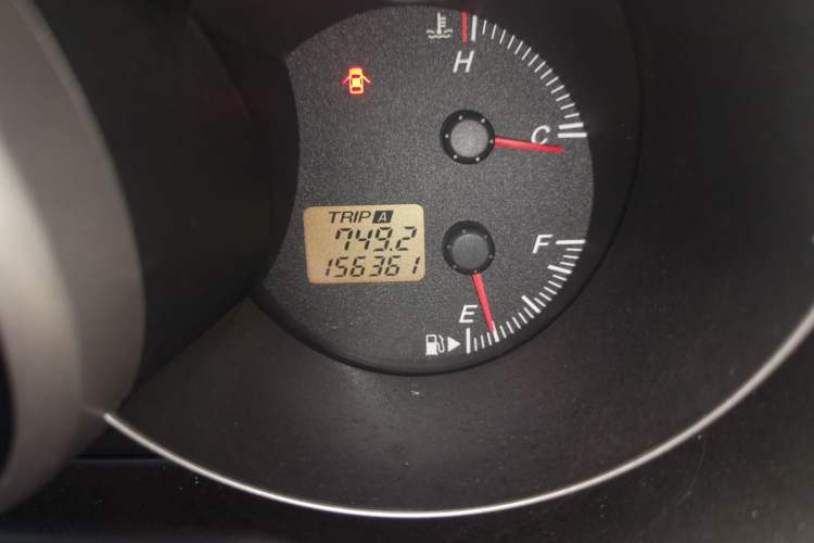 Used Mazda 3 2007 1.6L Automatic Standard Edition Odometer Close Up