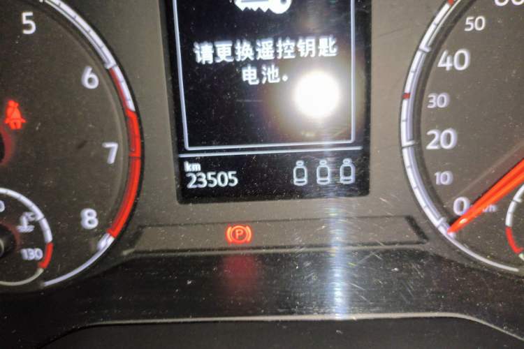 Used Volkswagen T-Cross 2020 1.5L Automatic Comfort Edition Odometer Close Up