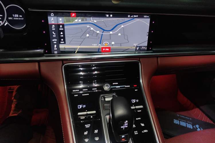 Used Porsche Panamera 2019 Panamera 2.9T Audio And AC Panel