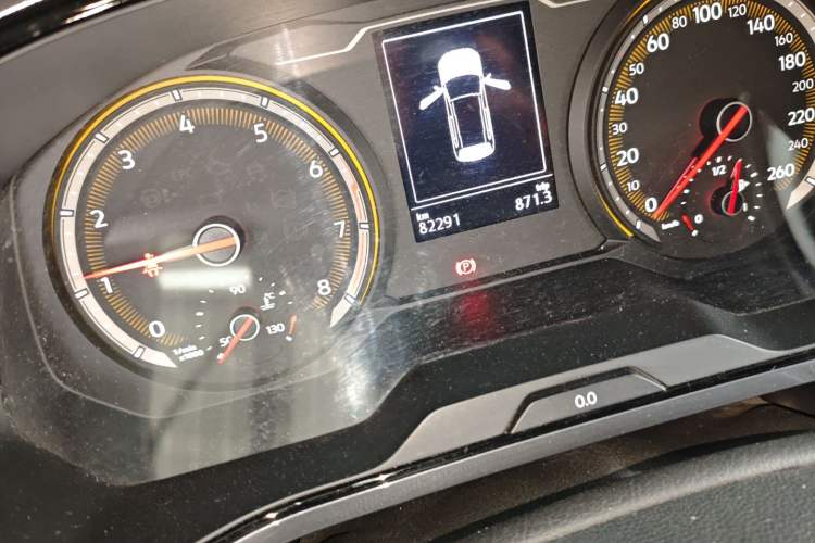 Used Volkswagen Tharu 2019 280TSI Two-Wheel Drive R-Line China V Standard Odometer Close Up