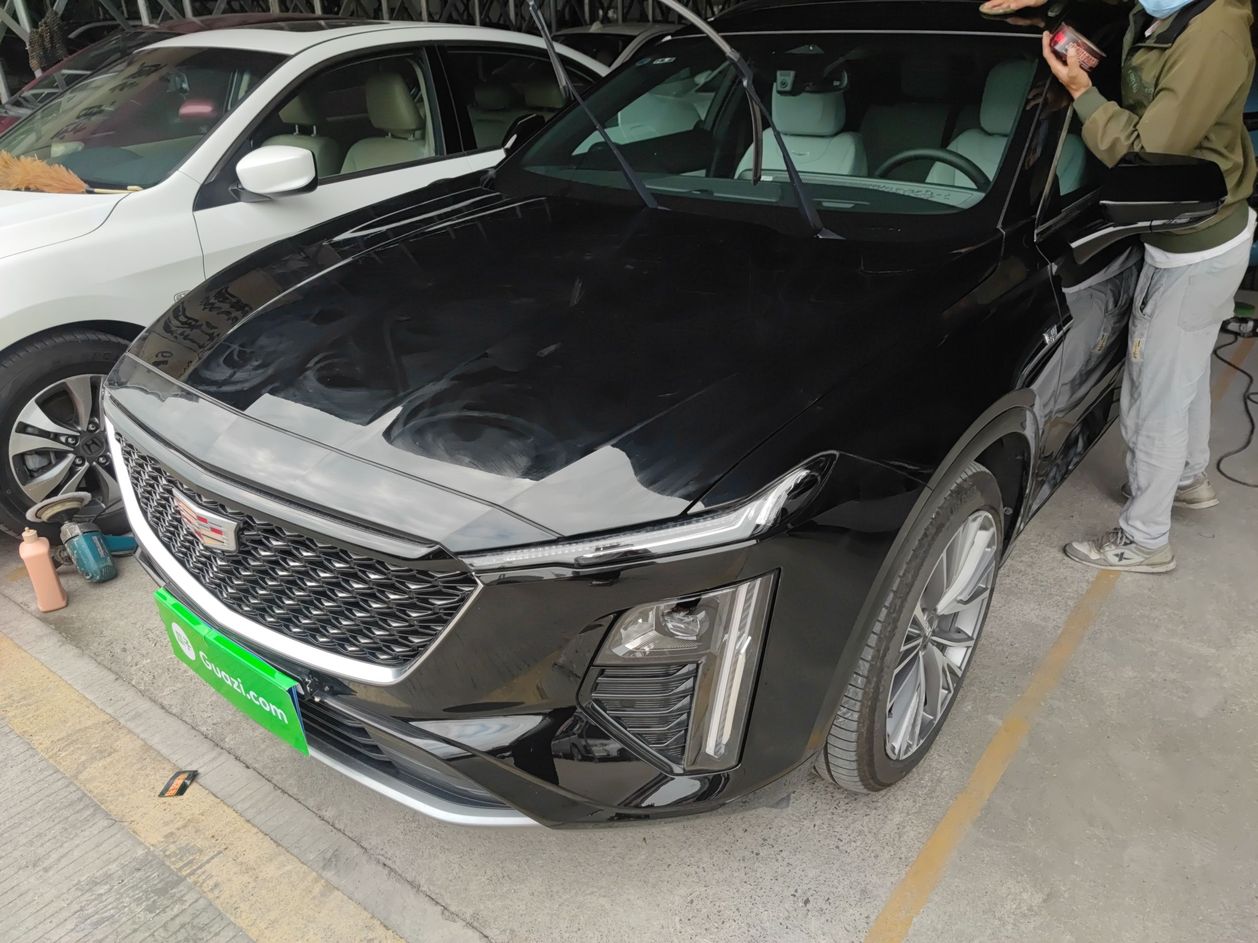 تحت مقدمة السيارة