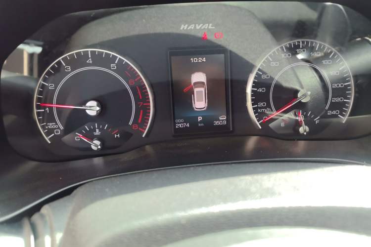 Used Haval H4 2019 1.5 GDIT DCT Elite Smart Connectivity Version China VI Odometer Close Up