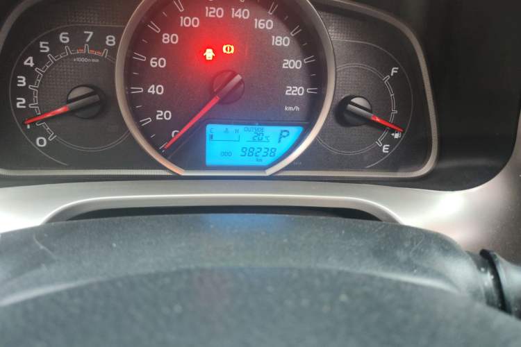 Used Toyota RAV4 2015 2.0L CVT 4x4 Trend Edition Odometer Close Up