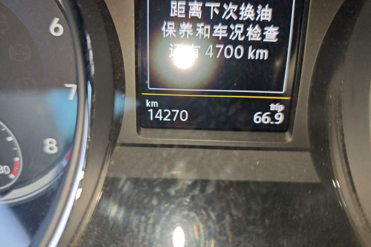 Used Volkswagen Teramont 2019 380TSI Four-Wheel Drive Comfort Edition China VI Standard Odometer Close Up