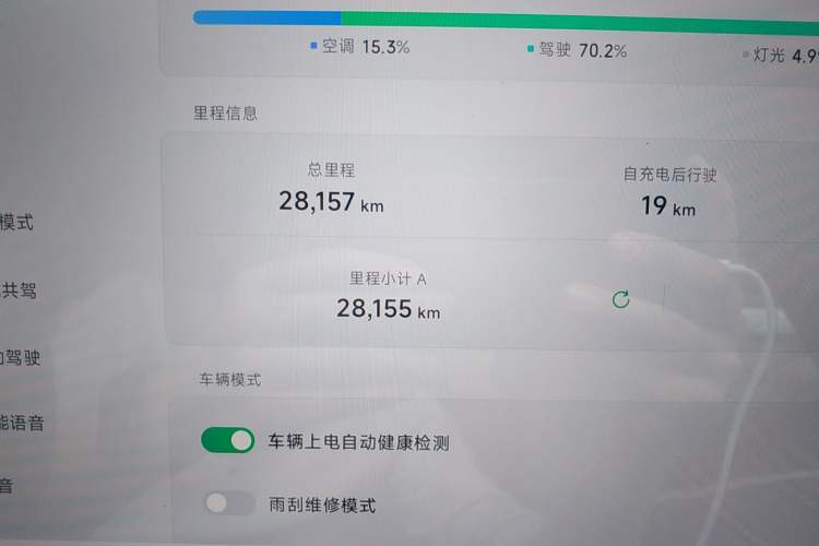 Used XPeng MONA M03 2025 600 with Ultra-Long Range Max Instrument Cluster