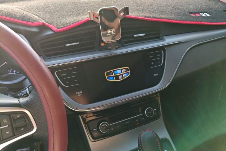 Used Geely Auto Emgrand GS 2018 Sport Edition 1.8L Automatic LingShang Model Audio And AC Panel