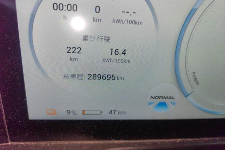 Used AION S Plus 2022 70 Intelligent Edition Odometer Close Up