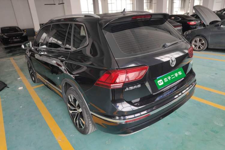 Used Volkswagen Tiguan L 2020 330TSI Automatic Two-Wheel Drive R-Line Flagship Version China VI Standard Rear Left 45 Deg