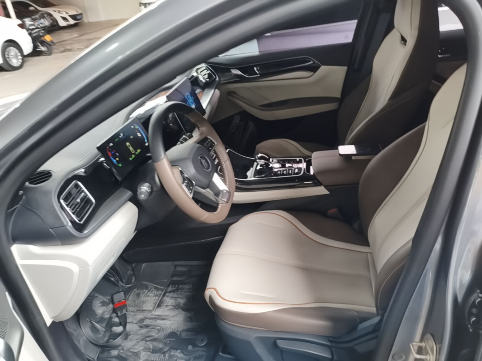 Avant de la voiture