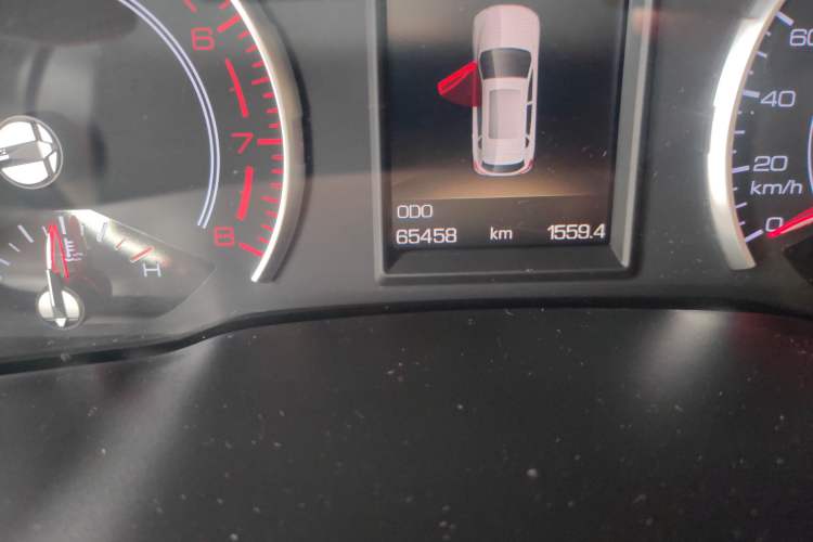 Used Haval H2s 2017 Blue Label 1.5T Manual Elite Model Odometer Close Up