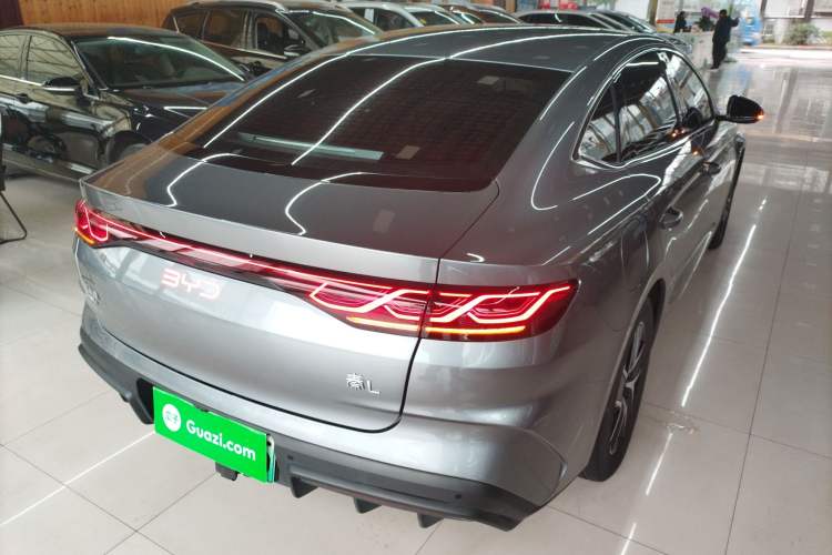 Used BYD Qin L 2024 DM-i 80KM Beyond Model Rear Right 45 Deg