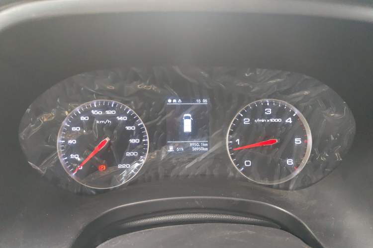 Used Foton Tianyuan V 2024 Tuyano Grand V CITY 2.0T Manual Long Wheelbase Mid-Height Roof Rear Single Tire – Available in 5/6/7/9-Seater Configurations Instrument Cluster