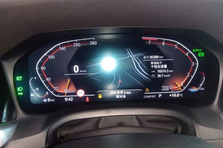 Used BMW 4 Series 2022 430i Convertible M Sport Night Edition Package Instrument Cluster
