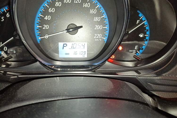 Used Toyota YARiS L Zhi Xiang 2019 1.5E CVT Dynamic Edition China VI compliant Odometer Close Up