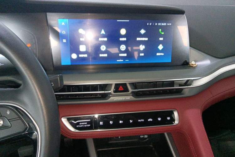 Used CHANGAN CS75 PLUS 2022 Classic Edition 1.5T Automatic Pioneer Model Audio And AC Panel