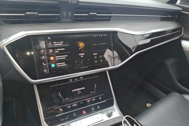 Used Audi A6L 2023 45 TFSI quattro Prestige Elegant Edition Audio And AC Panel