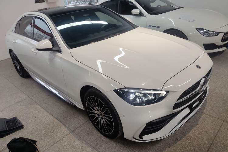 Used Mercedes-Benz C-Class 2023 Restyled C 260 L Sport Edition Front Right 45 Deg