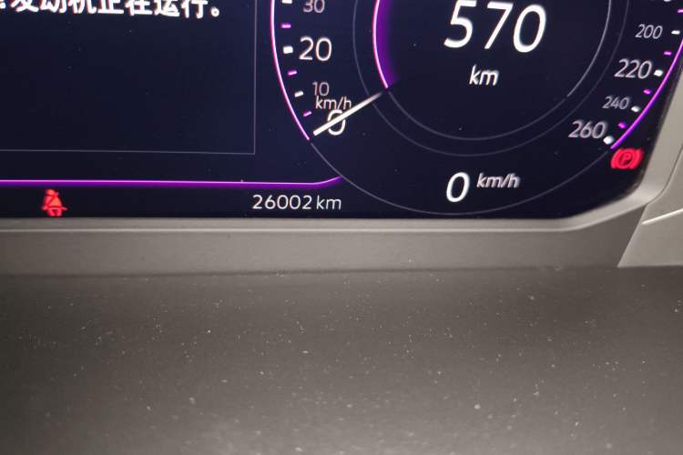 Used Volkswagen Magotan 2023 2 Million Units Commemorative Edition 330TSI DSG Luxury Version Odometer Close Up