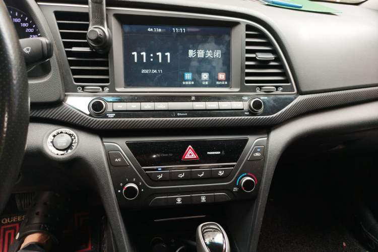 Used Hyundai Elantra (6th Generation / Lingdong) 2018 1.4T Dual-Clutch Xuan Dong · Dynamic Edition Audio And AC Panel