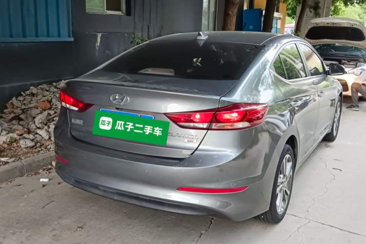 Used Hyundai Elantra (6th Generation / Lingdong) 2016 1.6L Automatic ZhiXuan – Elite Version Rear Right 45 Deg