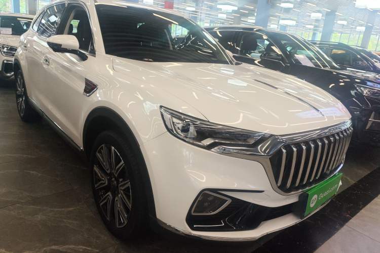 Used Hongqi HS5 2022 2.0T Smart Connect Flagship All-Wheel-Drive Version Front Right 45 Deg