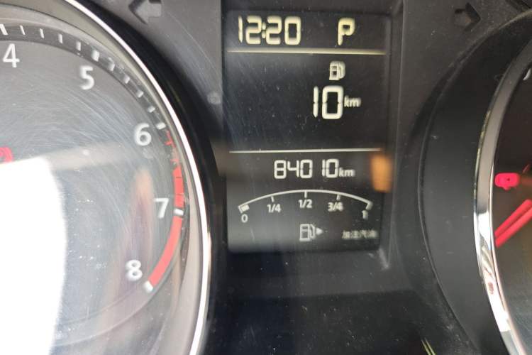 Used Volkswagen Gran Lavida 2017 180TSI DSG Comfort Edition Odometer Close Up